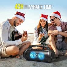 اسپیکر بلوتوثی دبلیو کینگ W-KING-D10