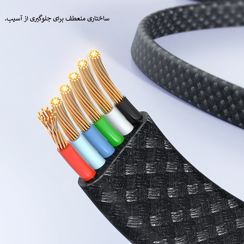 کابل شارژ 100 وات Type-C به Type-C مک دودو مدل CA-4470
