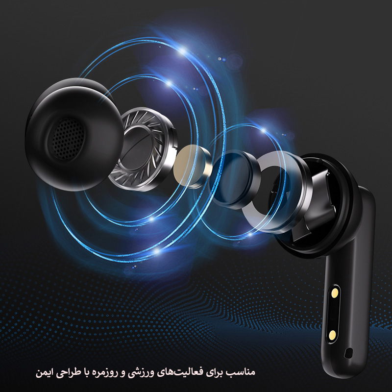 هدفون برند کیو سی وای مدل T13 ANC 2 اورجینال