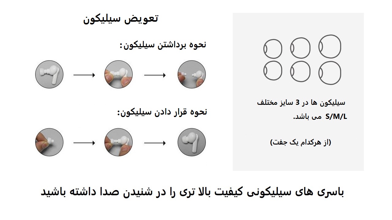 پک 5 عددی هندزفری شیائومی مدل Qcy t13