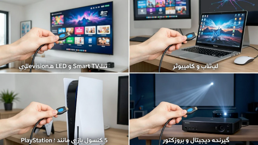 کابل HDMI چیست؟ راهنمای خرید هوشمندانه بدون هزینه اضافی+معرفی بهترین مدل