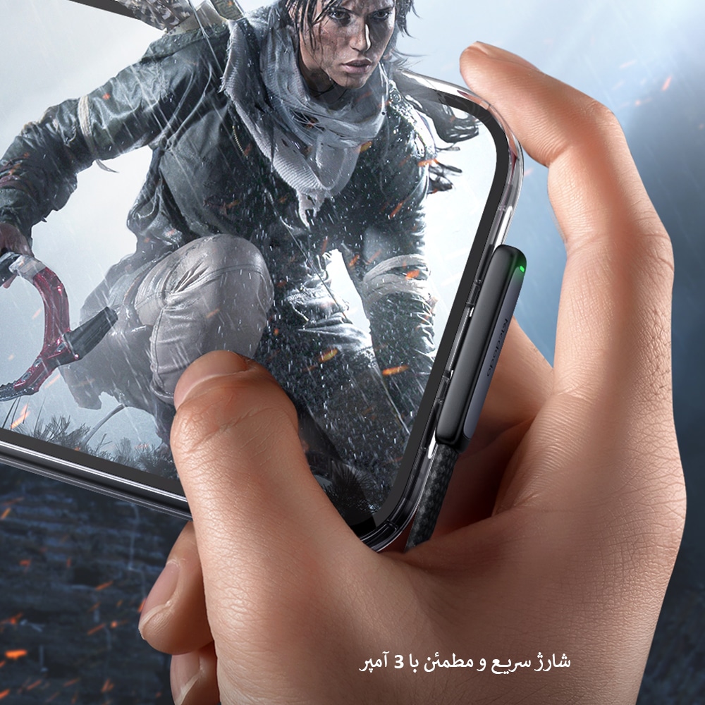 کابل شارژ 3 آمپر Lightning به USB-A مک دودو مدل CA-279