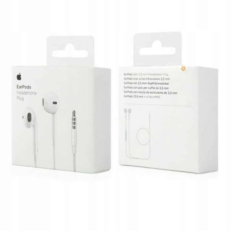 هندزفری 100%اورجینال  Apple iphone earpod 3.5 mm A1472