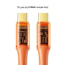 کابل شارژ20واتType_cبهType_cمک دودومدلCA-211