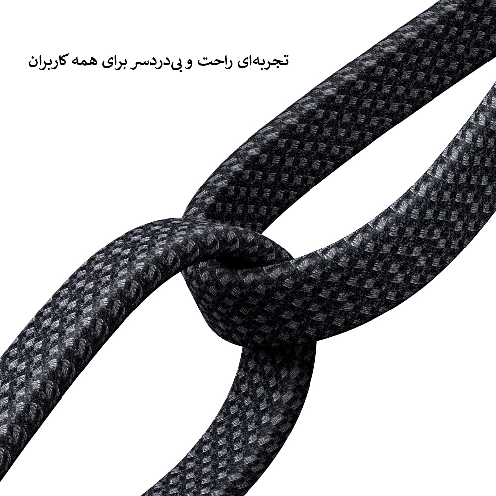 کابل شارژ100وات Type_Cبه USB_Aمک دودومدلCA-334 