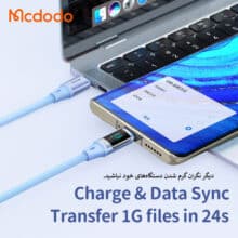 کابل شارژ100وات Type-CبهType-Cمک دودو مدلCA-194