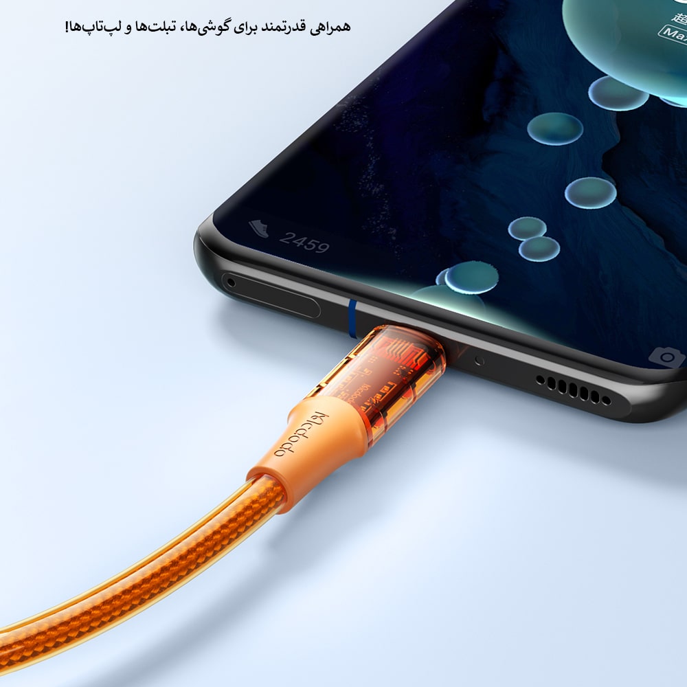 کابل شارژ 100 وات Type-C به Type-C مک دودو مدل CA-2112