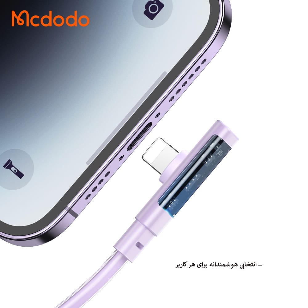 کابل شارژ۳۶واتType-CبهLightningمک دودومدلCA-344