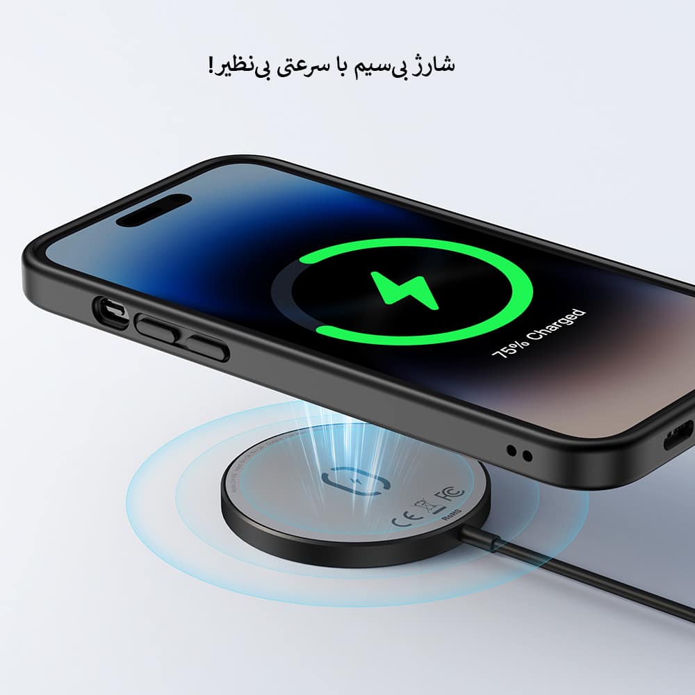 شارژر وایرلس 15 وات مک دودو مدل CH-436