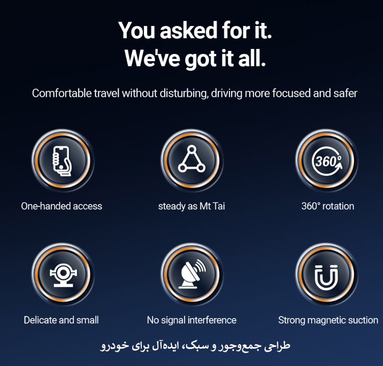 پایه نگهدارنده گوشی موبایل سلبریت مدل HC-06