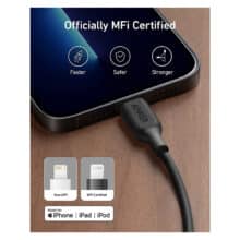 کابل شارژ لایتنینگ انکر مدل Power Line 3