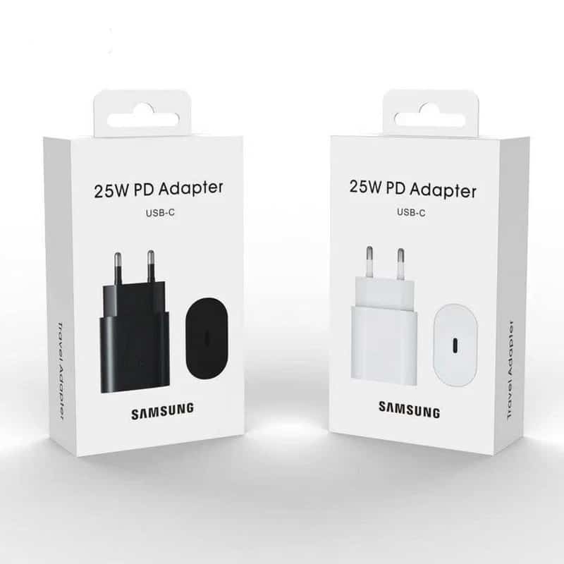 پک 20عددی شارژر سامسونگ مشابه اصلی (اورجینال چین)SAMSUNG ADAPTER EP-TA800 25W 2PIN