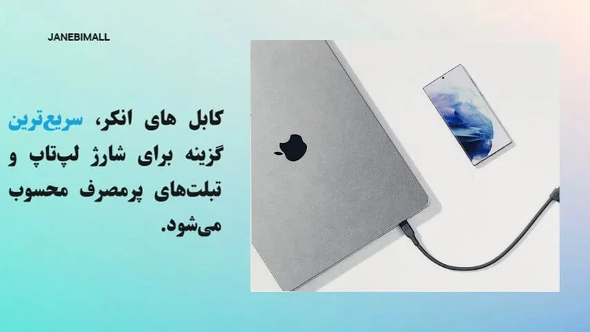 بهترین کابل انکر برای مک بوک