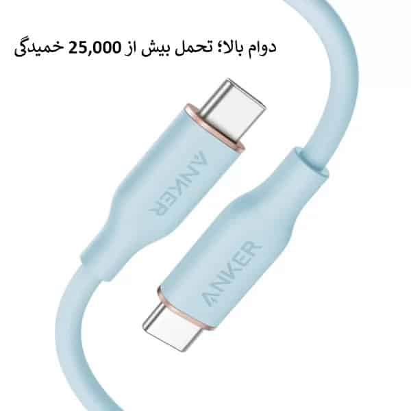 کابل 1.8 متری USB-C به USB-C انکر مدل A8856H11