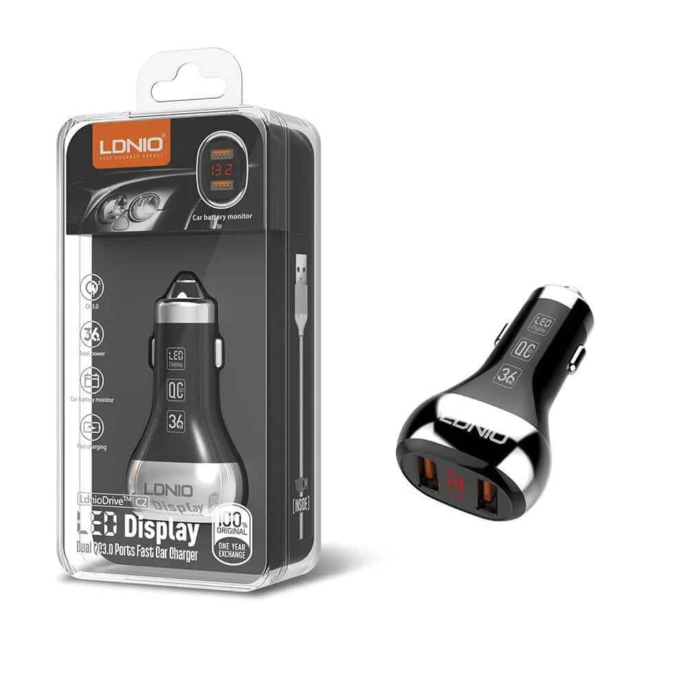 شارژر فندکی الدینیو LDNIO C2