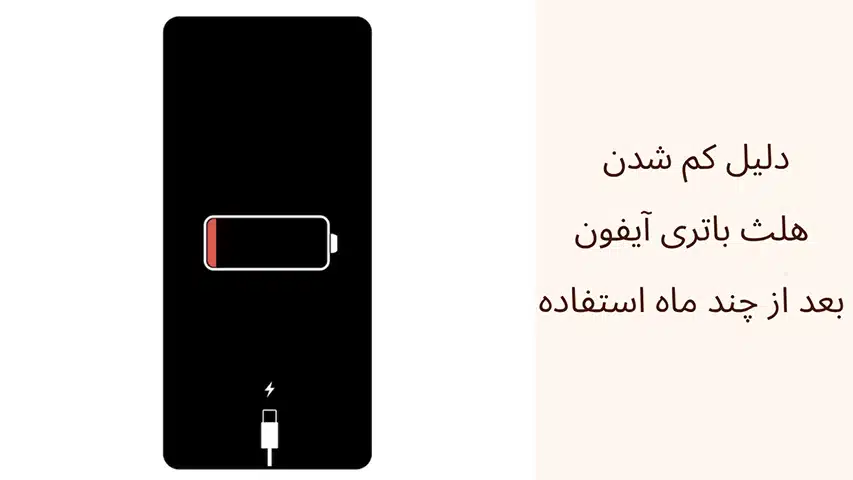 دلیل کم شدن هلث باتری آیفون بعد از چند ماه استفاده
