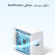 شارژر 20 وات انکر مدل B2347G21به همراه کابل تایپ سی رنگ سفید
