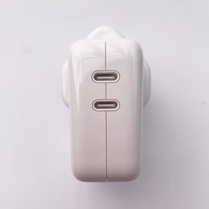 شارژر 35وات اپل استور اصلی مدل Dual USB-C