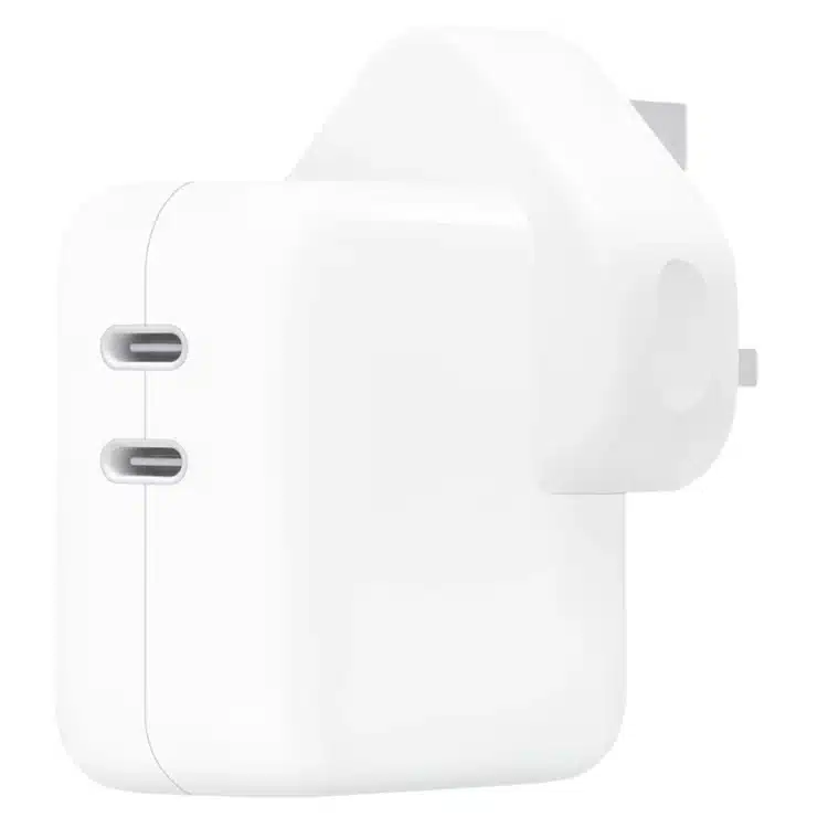 شارژر 35وات اپل استور اصلی مدل Dual USB-C Port