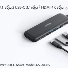 هاب 5 پورت USB-C انکر مدل Anker 322 A8355