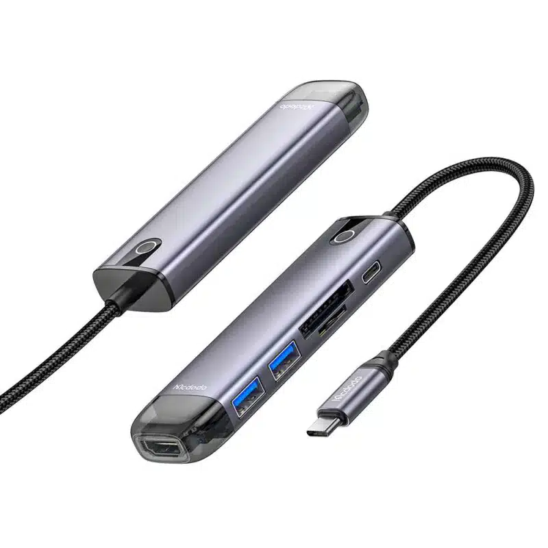 هاب 6پورت USB-C مک دودو مدل HU-7740