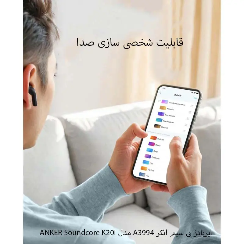 ایربادز بی سیم انکر ANKER Soundcore K20i مدل A3994