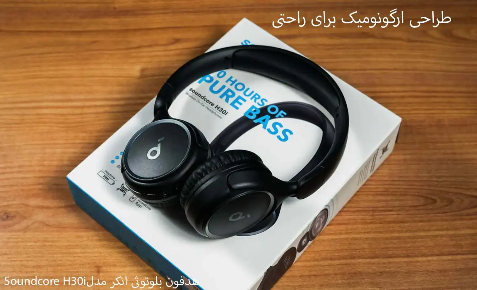 هدفون بلوتوثی انکر مدل soundcore H30i