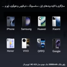 پاور بانک 20000mAh مک دودو مدلMC-423