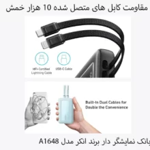 پاوربانک 20000 انکر مدل Anker Zolo Power Bank30w A1681