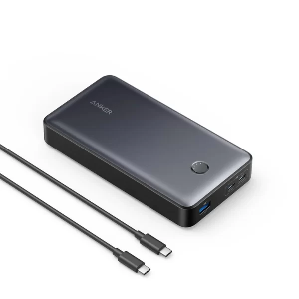 پاوربانک 65 وات انکر رنگ مشکی مدل PowerCore 537
