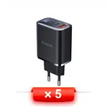 پک 5 عددی شارژر دیواری 30 وات مک دودو مدل CH-218