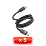 پک 5 عددی کابل مغناطیسی 36W Type-c مک دودو مدل CA-201