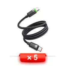 پک 5 عددی کابل مغناطیسی 60W Type-c مک دودو مدل CA-200