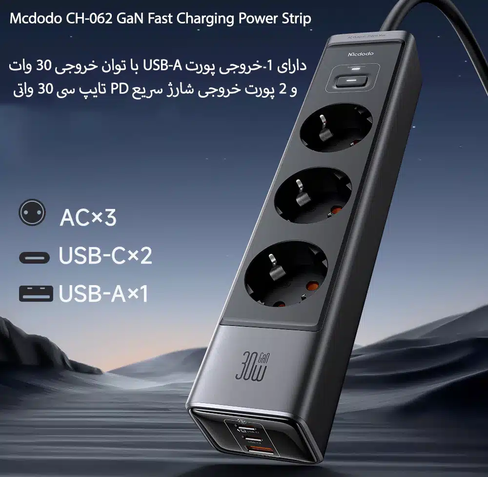 چندراهی برق مک دودو مدل CH-062