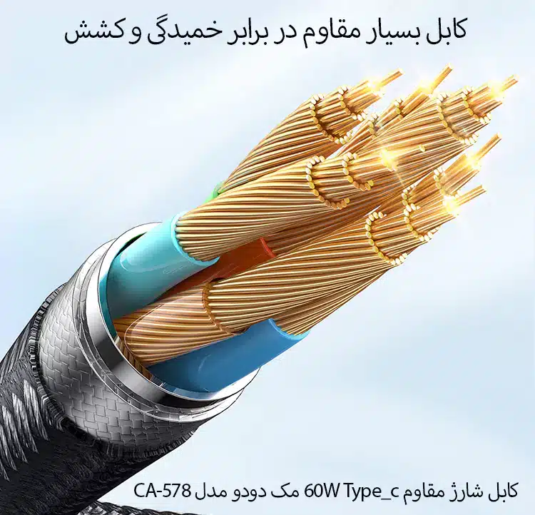 کابل شارژ 60W Type_c مک دودو مدل CA-578